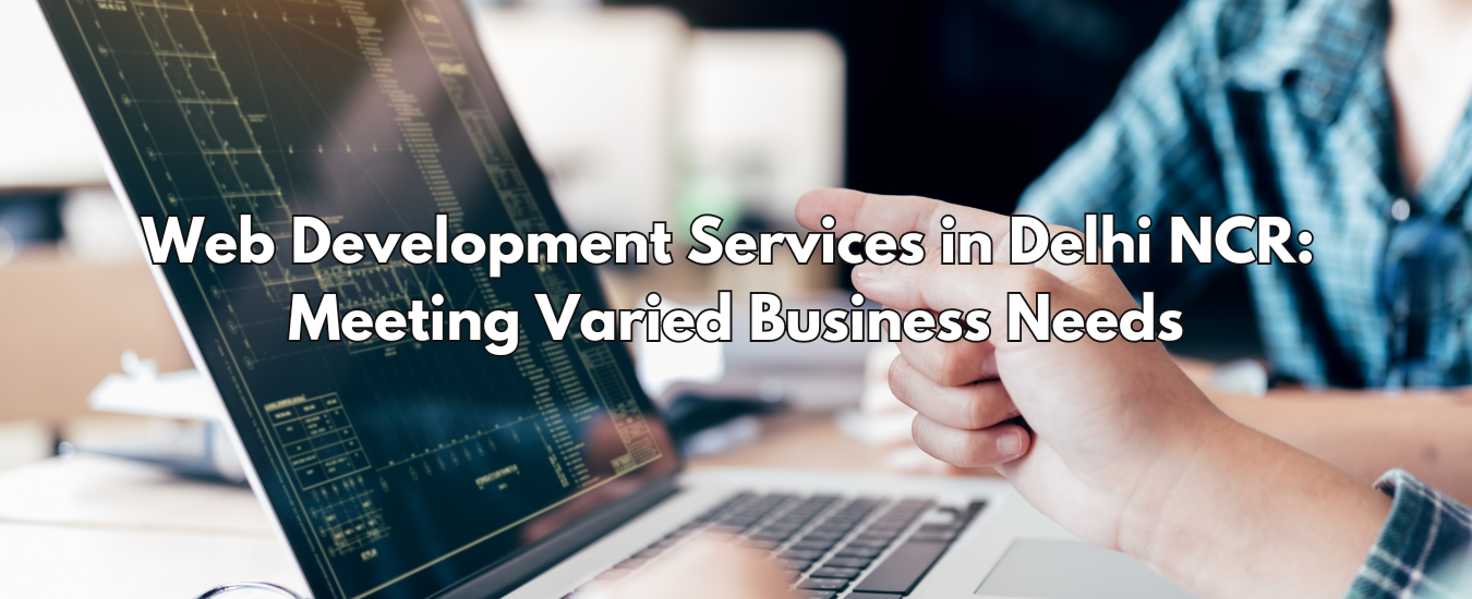 Web Development Services in Delhi NCR: Meeting Varied Business Needs